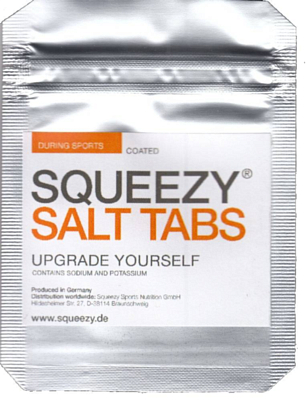 Спорт пит SQUEEZY Salt Tabs, Солевые таблетки,10 шт. в пакете