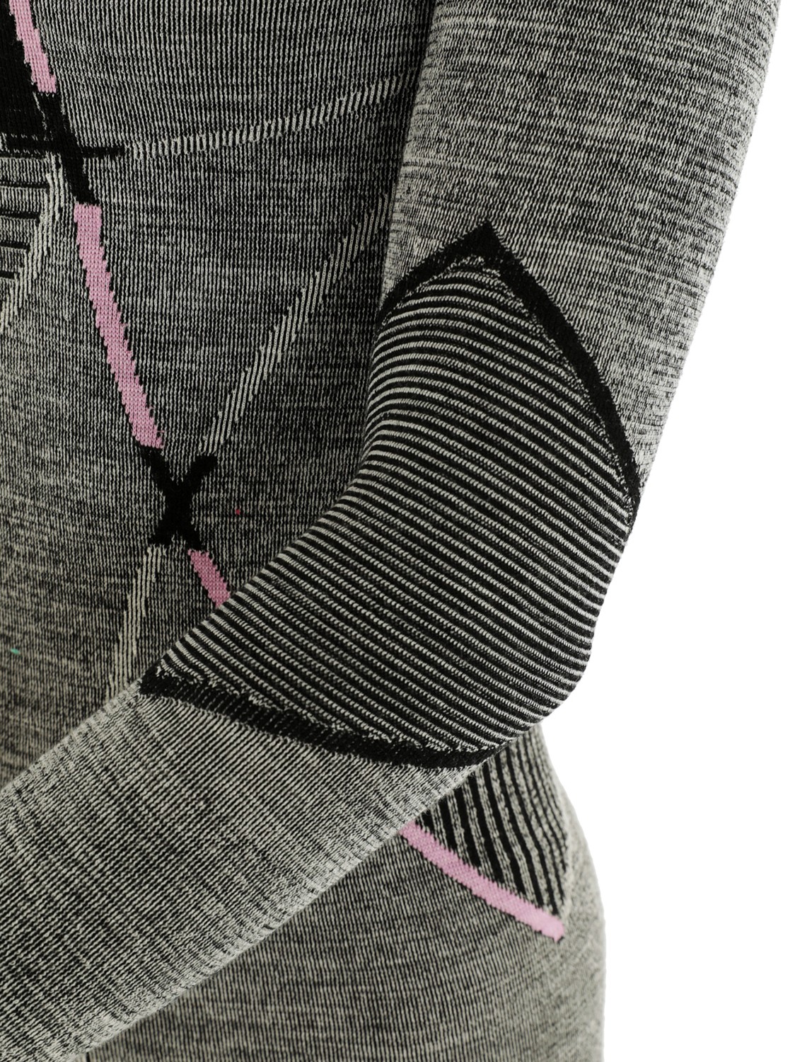 Термобельё верх X-Bionic Apani 4.0 Merino W Black/Grey/Magnolia