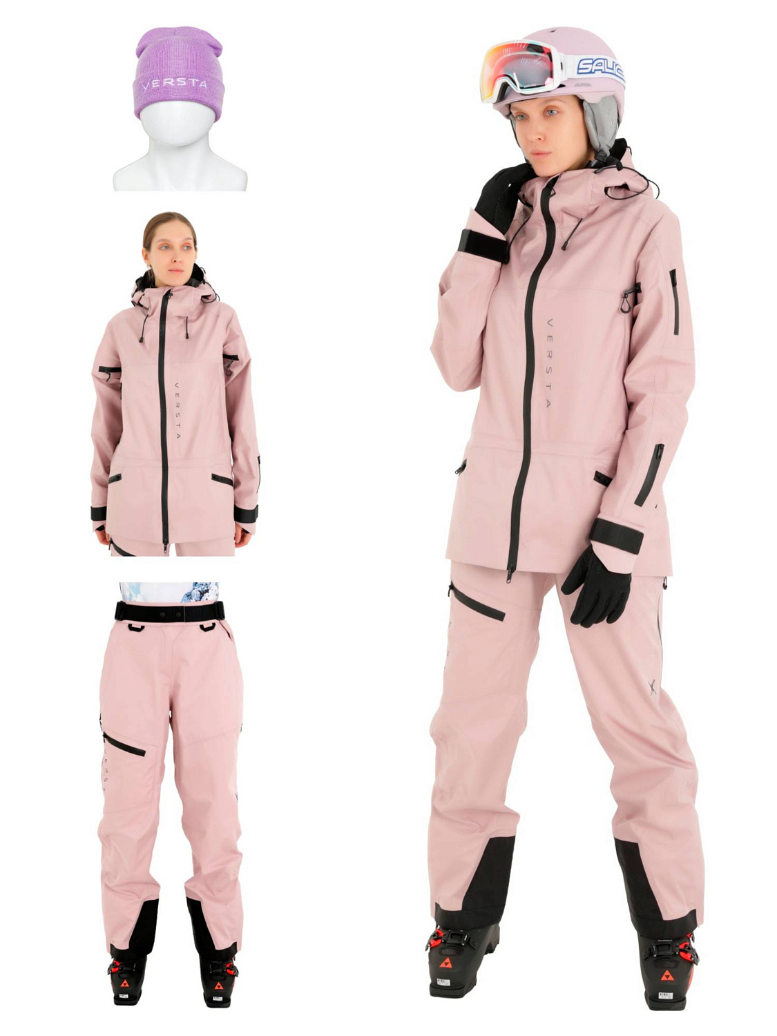 Комплект женский сноубордический Versta Rider Collection Woman Pink