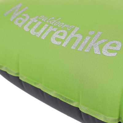 Подушка Naturehike Lightweight TPU Aeros Inflatable Pillow With New Nozzle Green