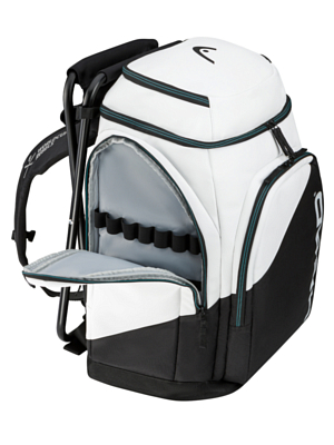 Рюкзак HEAD Rebels Coaches Racing со стулом 75L Black/White/Speed Blue