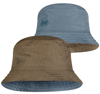 Панама Buff Travel Bucket Hat Zadok Blue-Olive