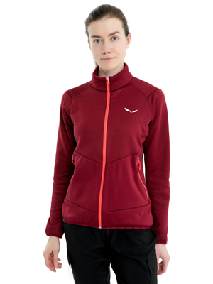 Толстовка Salewa Vezzana Pl Women's Jkt Rhodo Red