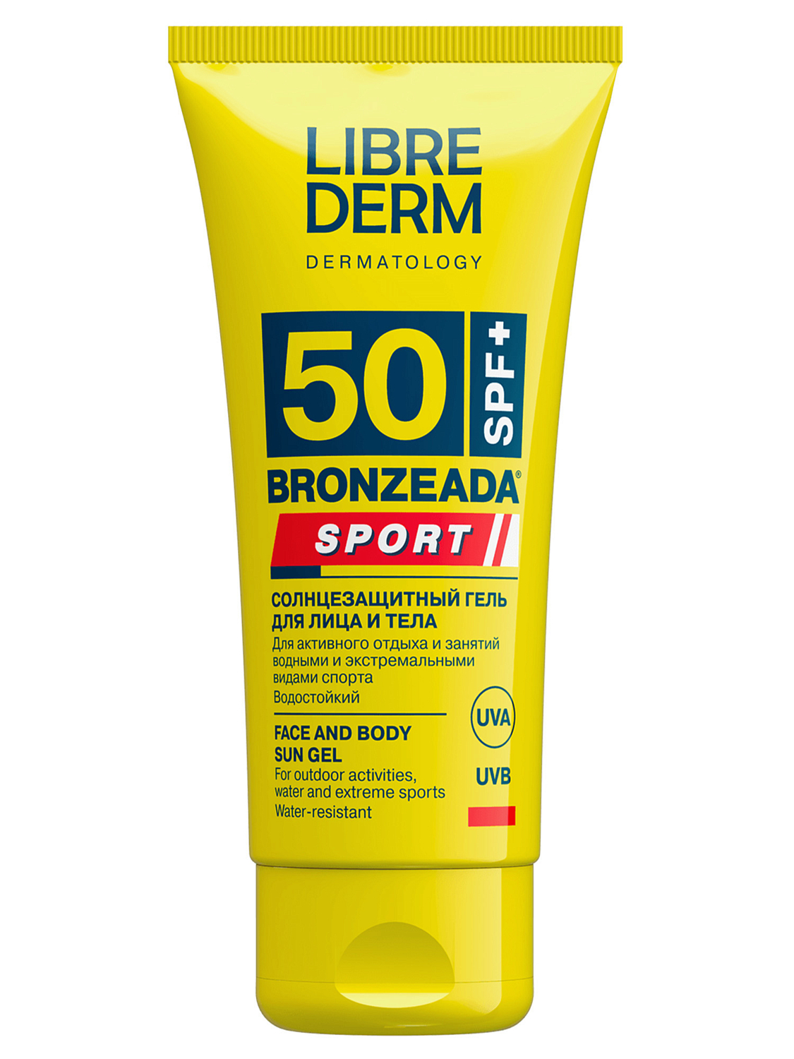 Гель солнцезащитный SPF 50 LIBREDERM Bronzeada Sport 50 мл