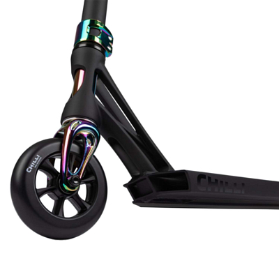 Самокат трюковой Chilli Pro Scooter Beast V2 Black/Neochrome