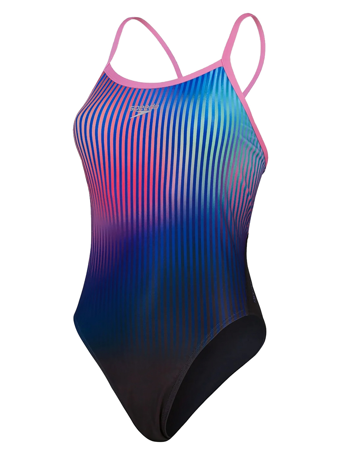 Купальник Speedo Plmt Digi Tnbk 1Pc Af Black/Pink