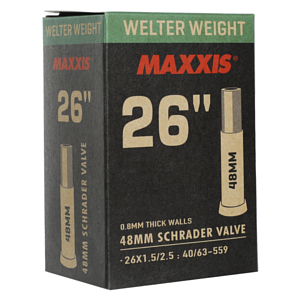 Велокамера Maxxis Welter Weight 26X1.5/2.5 Автониппель 48 мм