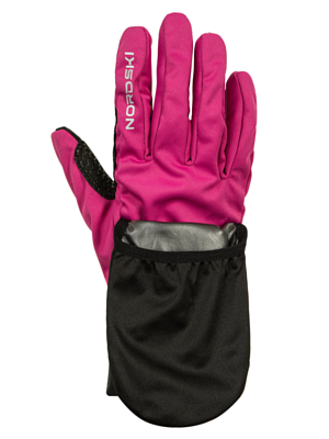 Перчатки Nordski Pro Black/Fuchsia