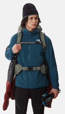 Толстовка The North Face 100 Glacier Fz M Monterey Blue