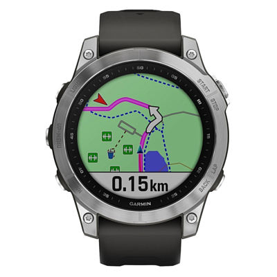 Часы Garmin Fenix 7 47мм Серебристый