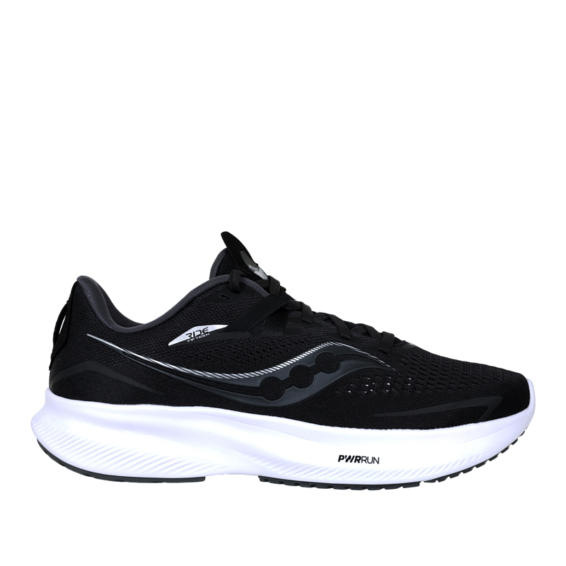 Saucony Ride 15 Black White