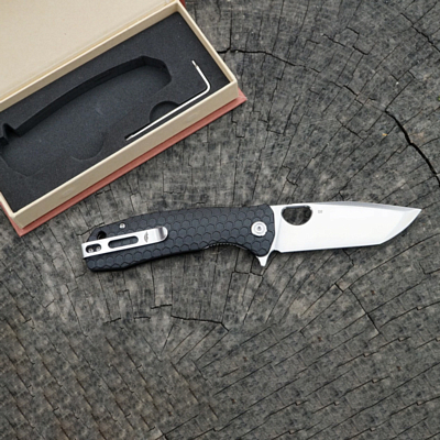 Нож Honey Badger Tanto D2 L Черный