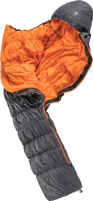 Спальник Deuter Exosphere 0° SL левый Graphite/Mango