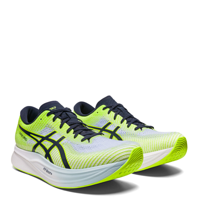 Asics trainers green best sale