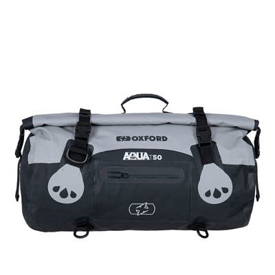 Мотосумка Oxford Aqua T-50 Roll Bag Grey/Black