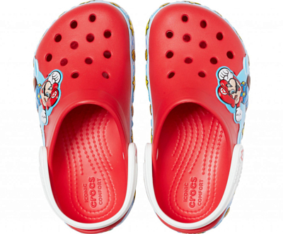 Сандалии детские Crocs Fun Lab Super Mario Lights Flame