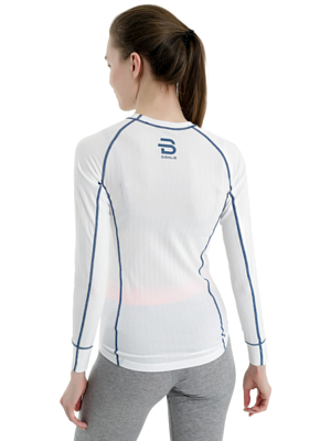 Термобельё верх Bjorn Daehlie Endurance Tech Long sleeve Wmn Snow White