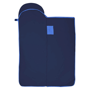 Вкладыш в спальник Trollkids Fleece Sleeping Bag Navy/Medium Blue