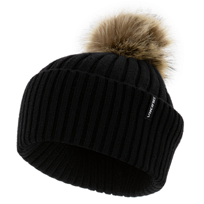 Шапка VIKING Hana Pompon Life Style Black