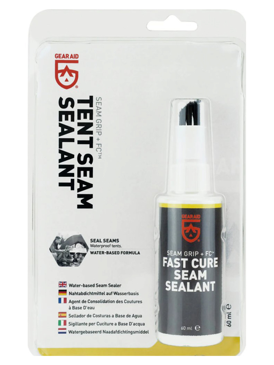 Набор для ремонта снаряжения Gear Aid Seam Grip+Fast Cure Seam Sealant 60ml