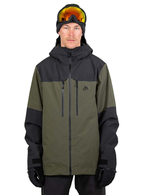 Куртка сноубордическая Jones Mountain Surf Parka Pine Green