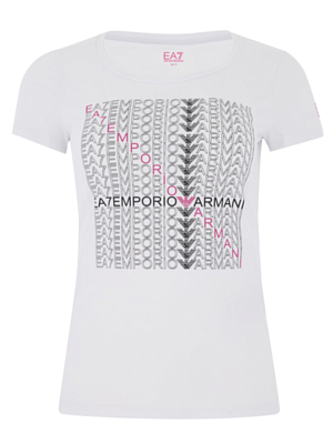 Футболка EA7 Emporio Armani T-Shirt White