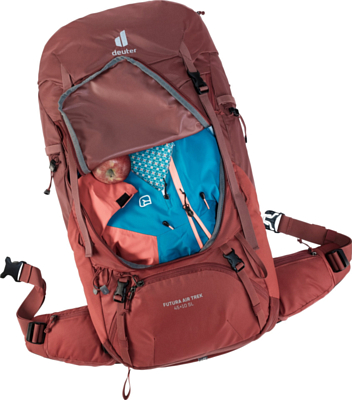 Рюкзак Deuter Futura Air Trek 45+10 SL Redwood-Lava