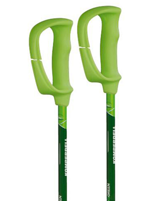 Горнолыжные палки KOMPERDELL Alpine universal Green Rush 14mm