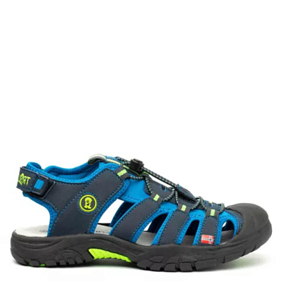 Сандалии детские Trollkids Kids Kvalvika Sandal Navy/Viper Green