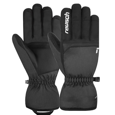 Перчатки REUSCH Snow King Black/Black Melange