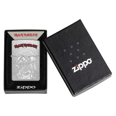 Зажигалка Zippo Iron Maiden Серебристый