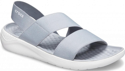 Сандалии Crocs LiteRide Stretch Sandal Light Grey/White