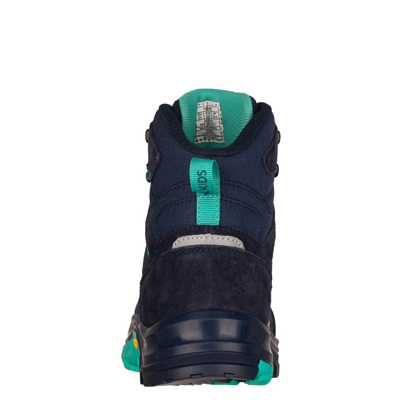 Ботинки детские Trollkids Kids Trollsteinen Hiker Mid XT Navy/Mint