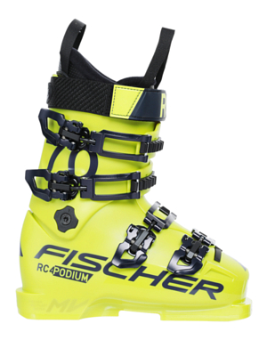 Горнолыжные ботинки детские FISCHER RC4 PODIUM 70 YELLOW/YELLOW