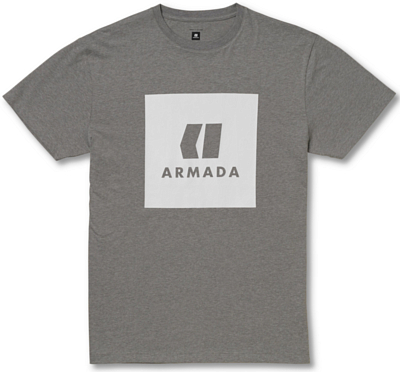 Футболка для активного отдыха ARMADA Icon Tee Grey Heather