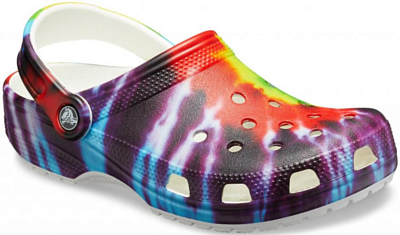 Crocs Classic Tie Dye Graphic Clog Multi