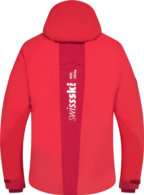 Куртка горнолыжная Descente S.I.O Insulated Jacket Swiss National Team Replica Electric Red