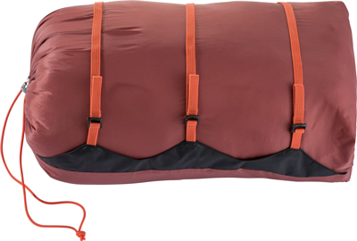 Спальник Deuter Astro Pro 800 левый Redwood/Paprika