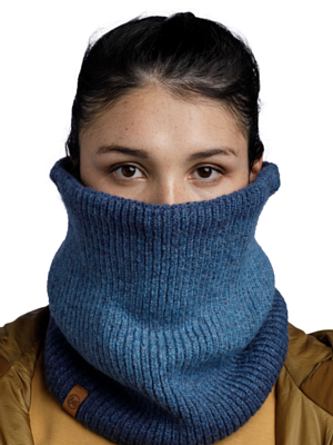 Шарф Buff Knitted & Fleece Neckwarmer Marin Denim