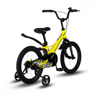 Велосипед MAXISCOO Space Стандарт 16 2024 Желтый Матовый