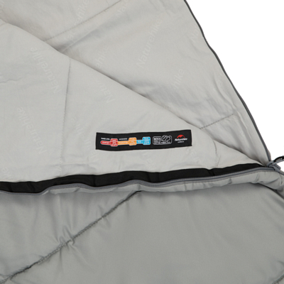 Спальник Naturehike Envelope M300 Left Zipper Grey