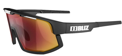 Очки солнцезащитные BLIZ Vision Matt Black/Smoke Red Mult S3