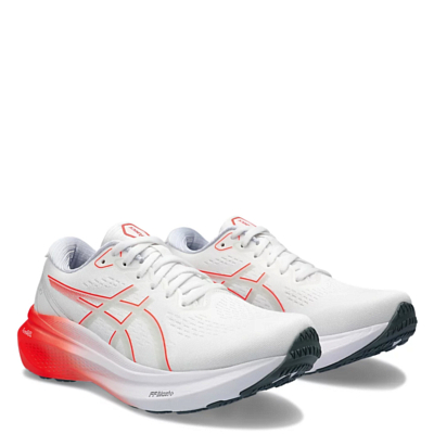 Asics Gel Kayano 30 White Sunrise Red