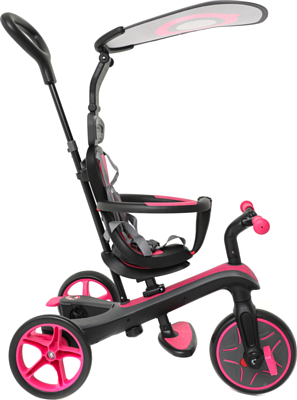 Беговел Globber Trike Explorer 4 In 1 2022 Розовый