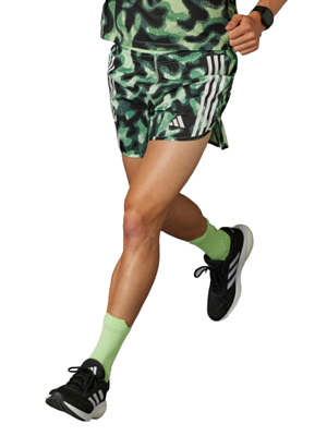 Шорты беговые Adidas Own The Run 3-Stripes 7&quot; Green/Legend Ivy/Black