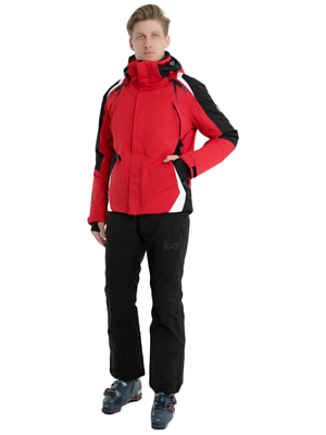 Куртка горнолыжная EA7 Emporio Armani 2020-21 SKI M JKT 7 Racing red