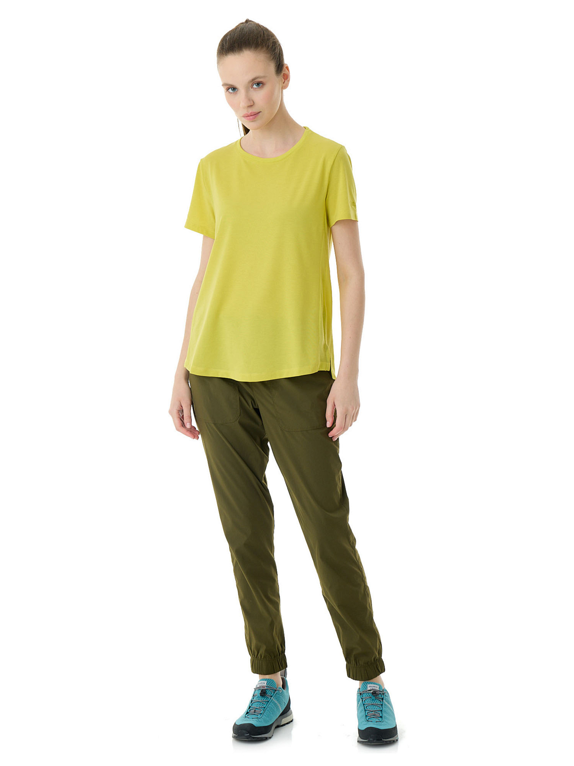 Футболка Dolomite Tee W's Pelmo DRI SS Karson Yellow