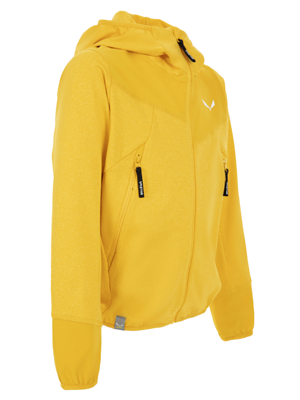 Флисовая куртка детская Salewa Agner Melange Hooded Gold Melange