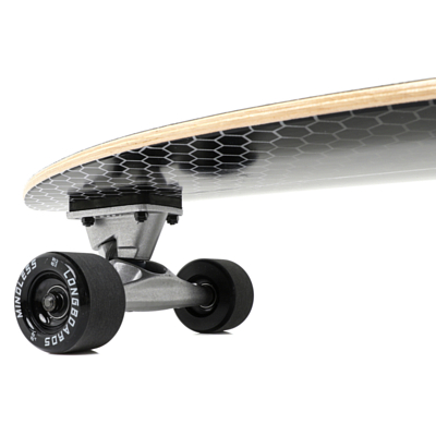 Лонгборд Mindless Surf Skate Fish Tail Black