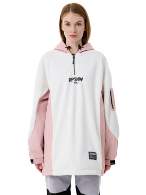 Куртка-анорак сноубордическая ROMP Fleece Anorak W Pink